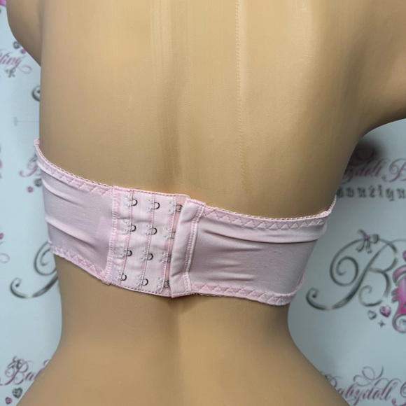 Sister princess melody bandeau bra bikini top tank strapless or add straps soft - Picture 3 of 10